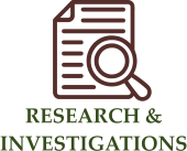 RESEARCH & INVESTIGATIONS